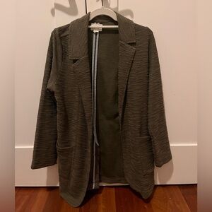 Caslon Textured Olive Blazer